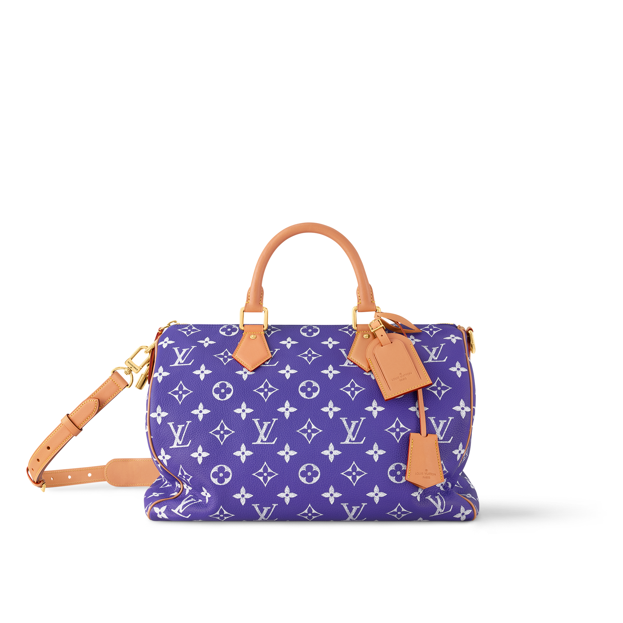 n*P様 Louis Vuitton Speedy P9 Bandoulière 40 Bag - Luxury H40 Blue | LOUIS VUITTON